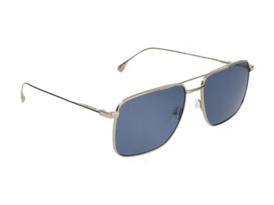 Shop Paul Smith Sunglasses In Gold/blue
