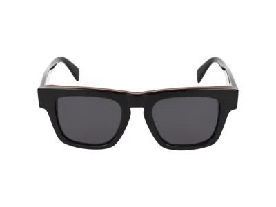 Shop Paul Smith Sunglasses In Black Multistripes