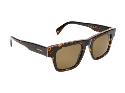 Shop Paul Smith Sunglasses In Havana Multistripes