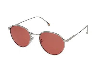 Shop Paul Smith Sunglasses In Shiny Silver