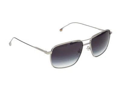 Shop Paul Smith Sunglasses In Matte Silver