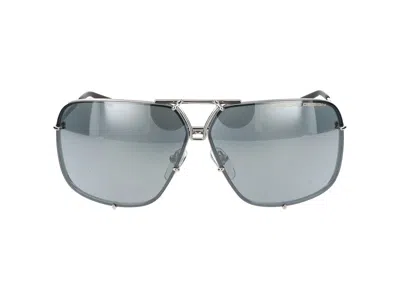 Shop Porsche Design Sunglasses In Palladium
