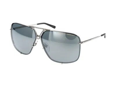 Shop Porsche Design Sunglasses In Palladium