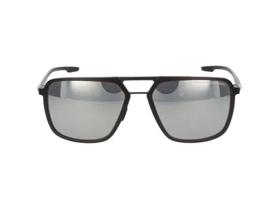 Shop Porsche Design Sunglasses In Brown, Black