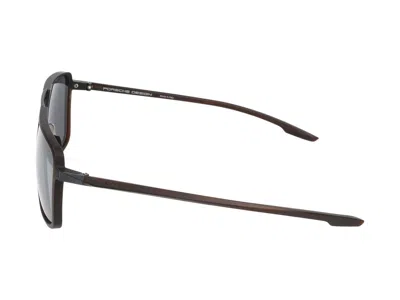 Shop Porsche Design Sunglasses In Brown, Black