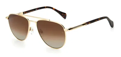Shop Rag & Bone Sunglasses In Light Gold