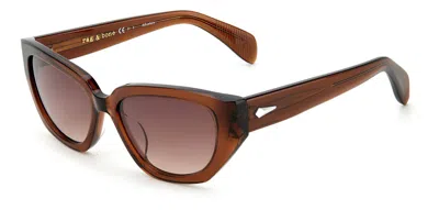 Shop Rag & Bone Sunglasses In Brown