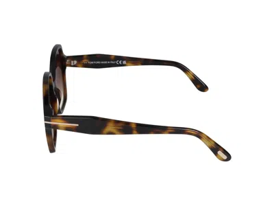 Shop Tom Ford Sunglasses In Havana Blonde/ Mirrored