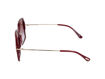 Shop Tom Ford Sunglasses In Bordeaux Luc/ Mirrored