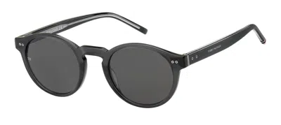 Shop Tommy Hilfiger Sunglasses In Gray