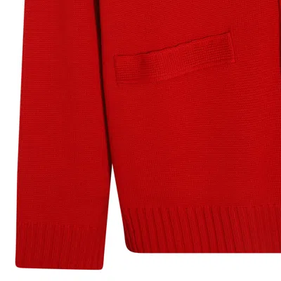 Shop Valentino Sweaters Red