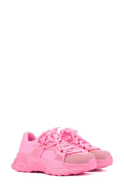 Shop Olivia Miller Love Story Sneaker In Pink