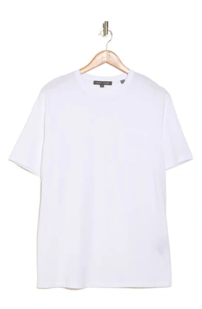 Shop Slate & Stone Cotton Jersey Pocket T-shirt In White