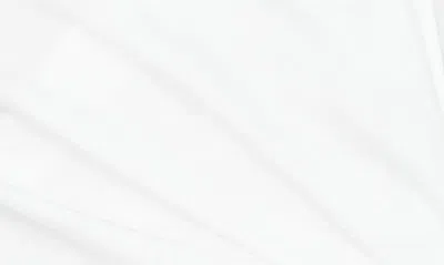 Vince Sleeveless Cotton Wrap Shirt In Optic White