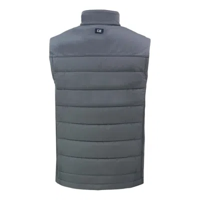 Shop Cutter & Buck Gray Houston Astros Evoke Hybrid Eco Softshell Recycled Full-zip Vest