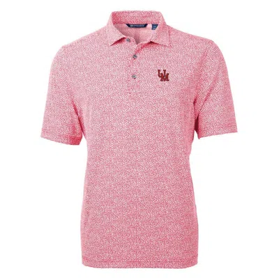 Shop Cutter & Buck Red Ole Miss Rebels Virtue Eco Pique Botanical Recycled Polo