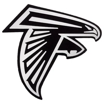 Shop Antigua Charcoal Atlanta Falcons Metallic Logo Legacy Full-zip Hoodie