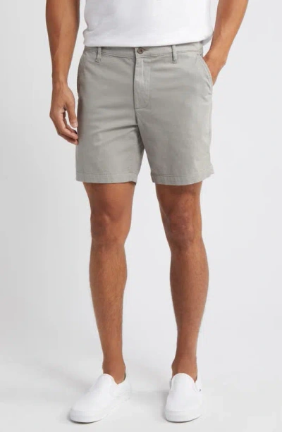 Shop Ag Cipher 7-inch Chino Shorts In Aero Grey