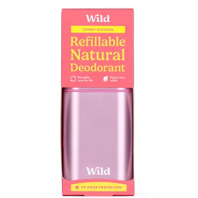 Shop Wild Cherry Blossom Deodorant In Pink Case 40g