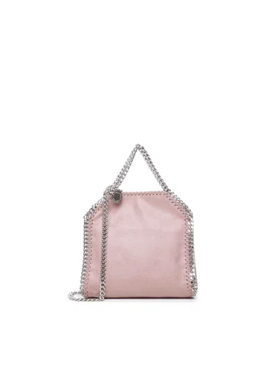 Shop Stella Mccartney Falabella Micro Tote Bag In Pink