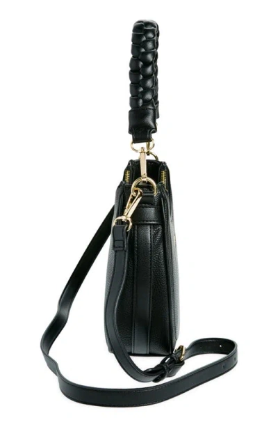 Shop Nanette Lepore Convertible Crossbody Bag In Black