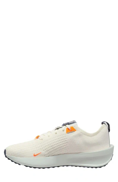 Shop Nike Interact Run Running Sneaker In Sail/ Total Orange/ Platinum