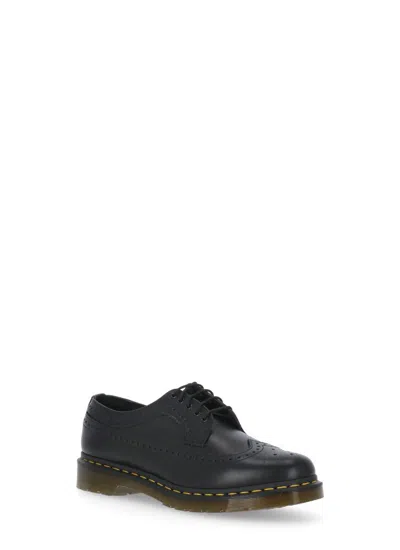 Shop Dr. Martens' Dr. Martens Flat Shoes Black