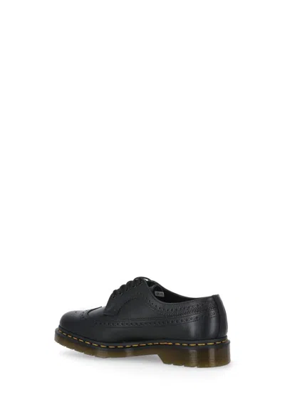 Shop Dr. Martens' Dr. Martens Flat Shoes Black