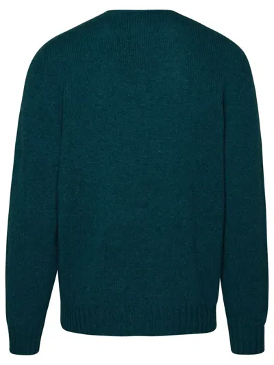 Shop Etro Green Cashmere Sweater