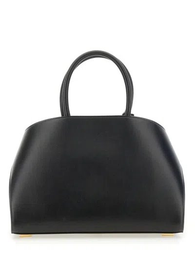 Shop Ferragamo Handbag "hug" In Black