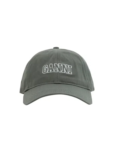 Shop Ganni Hats E Hairbands In Kalamata