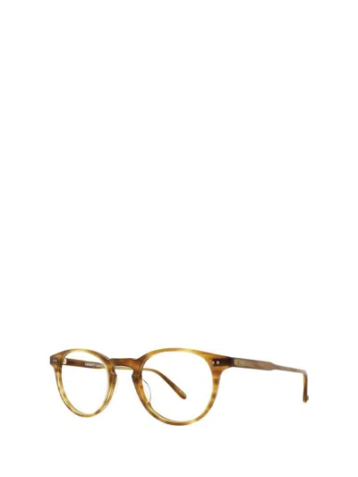 Shop Garrett Leight Eyeglasses In Matte Demi Blonde