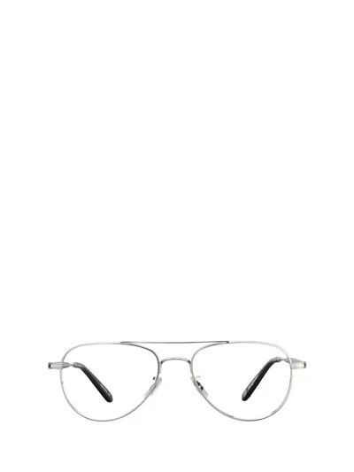 Shop Garrett Leight Eyeglasses In Silver-grey Crystal
