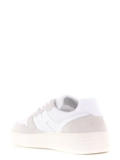 Hogan Sneakers H630 In Bianco/ghiaccio