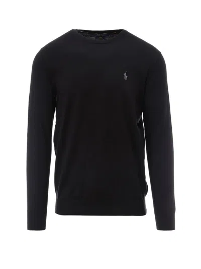 Shop Polo Ralph Lauren Sweater In Black