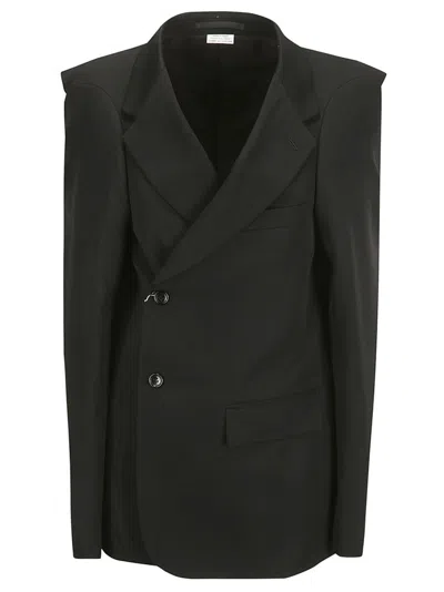 Shop Comme Des Garçons Homme Deux Comme Des Garçons Homme Plus Single Breasted Jacket In Black