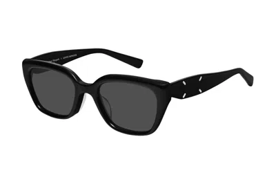 Pre-owned Gentle Monster Maison Margiela Square Sunglasses Black (mm109 01)