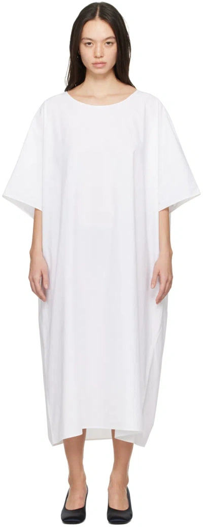 Shop The Row Off-white Isora Maxi Dress In Off White
