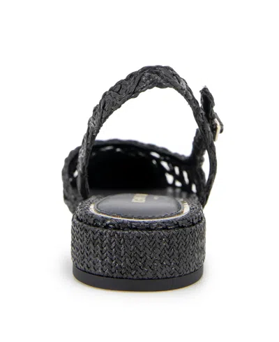 Kenneth Cole New York Women's Cayla Crochet Block Heel Slingback Pumps In Black