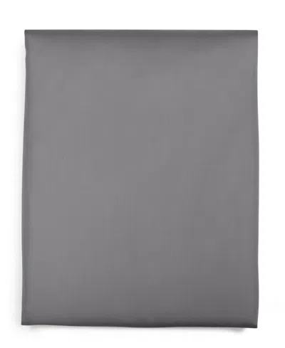 Shop Charter Club Damask Solid 550 Thread Count 100% Cotton 18" Fitted Sheet, Twin, Created For Macy's In Stone