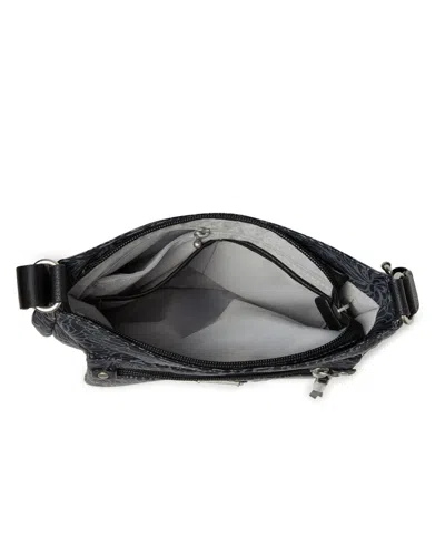 Baggallini Uptown With Rfid Wristlet In Sterling Shimmer