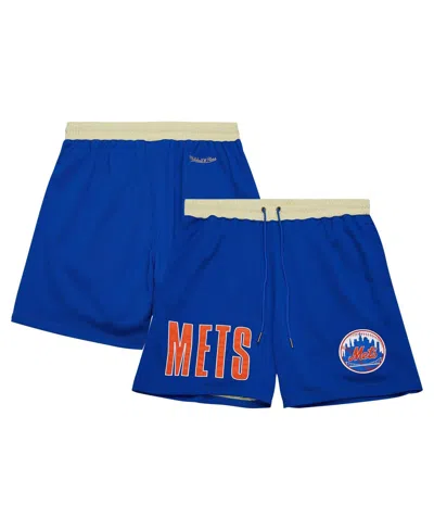 Shop Mitchell & Ness Men's  Royal New York Mets Og 2.0 Fashion Shorts