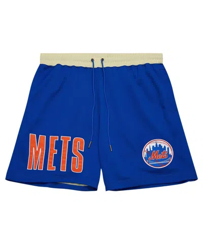 Shop Mitchell & Ness Men's  Royal New York Mets Og 2.0 Fashion Shorts