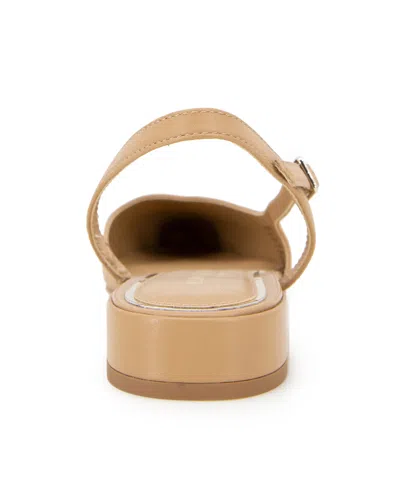 Kenneth Cole New York Cayla Leather Flat In Gold