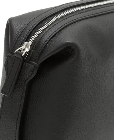 Shop Montblanc Men's Black Meisterstuck Soft Grain Leather Bag In No Color