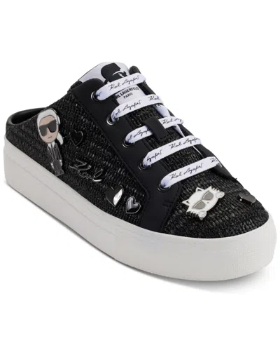 Karl Lagerfeld Cambria Sneaker Mule In Black