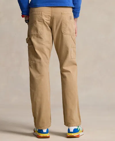 Shop Polo Ralph Lauren Men's Canvas Carpenter Pants In Postling
