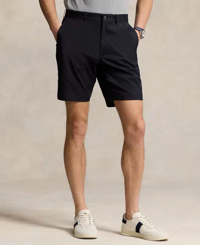 Shop Polo Ralph Lauren Men's 9-inch Tailored Fit Performance Shorts In Polo Black