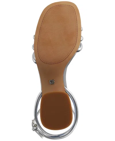 Dkny Trixie Ankle Strap Sandal In Light Taupe