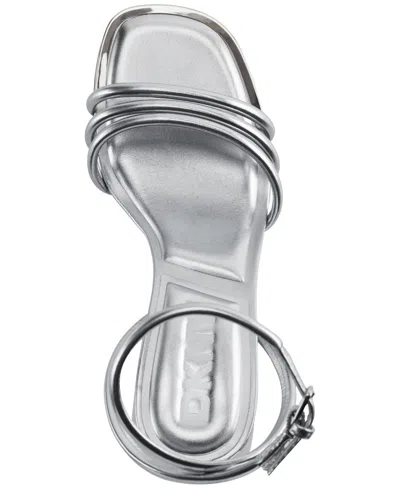 Dkny Trixie Ankle Strap Sandal In Light Taupe